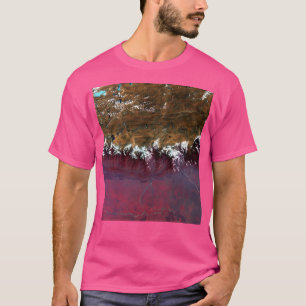 Himalaya-Gebirge aus dem Weltraum T-Shirt