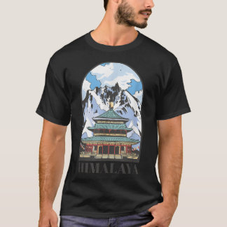 Himalaya Mountains Berg Mount Everest Himal T-Shirt