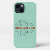 Himalaya Phone Case iPhone Hülle (Rückseite)