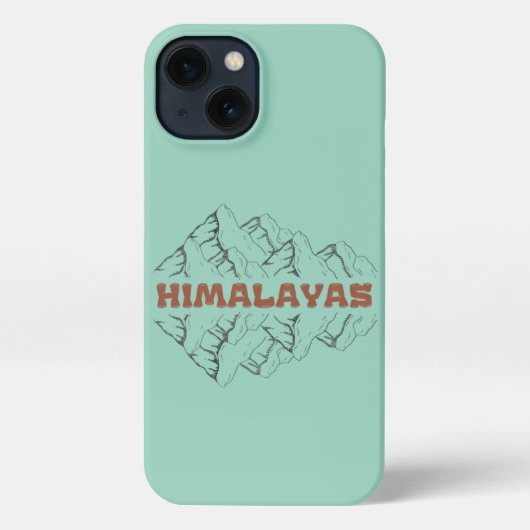 Himalaya Phone Case iPhone Hülle (Rückseite)