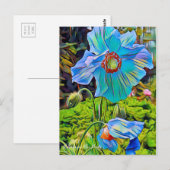 Himalayan Blue Poppy [Postcard] Postkarte (Vorne/Hinten)