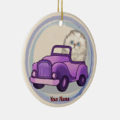 Himalayan Cat Car Ornament (Rechts)