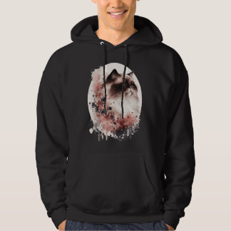 Himalayan Cat Cherry Blossom Japanese Sakura Hoodie