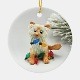 Himalayan Cat Flame Point Keramik Ornament