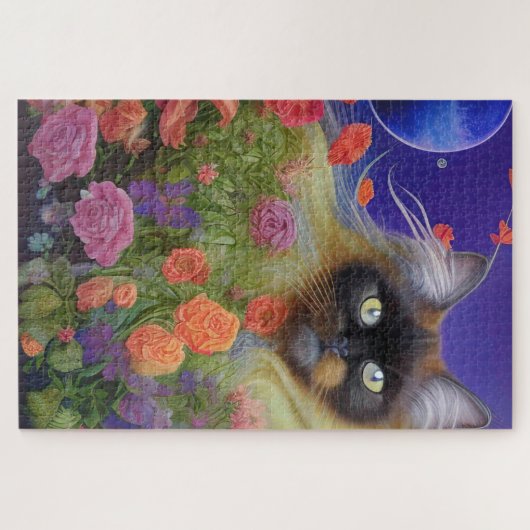Himalayan Cat in Blume Puzzle (Horizontal)