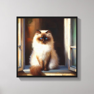 Himalayan Cat Leinwanddruck
