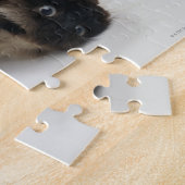 Himalayan Cat Lying auf seinem Rücken Puzzle (Seite)