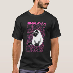 Himalayan Cat Pastel Ästhetik T-Shirt