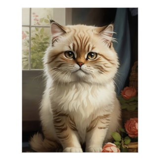 Himalayan Cat Poster