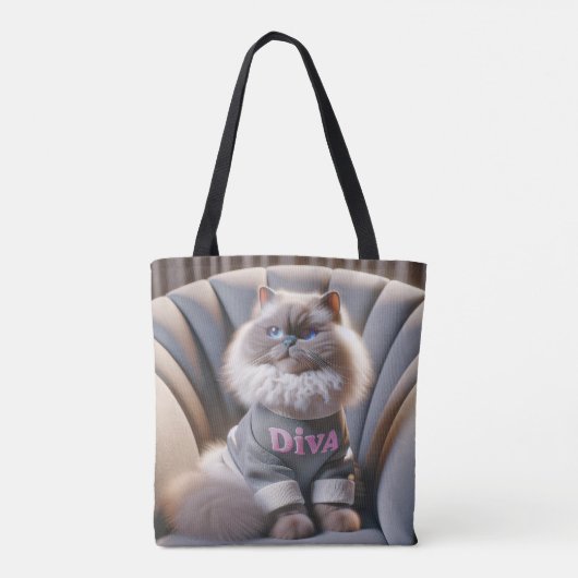Himalayan Diva Cat Tasche (Rückseite)
