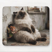 Himalayan-Kitty und Pixie werden überrascht Mousepad (Vorne)