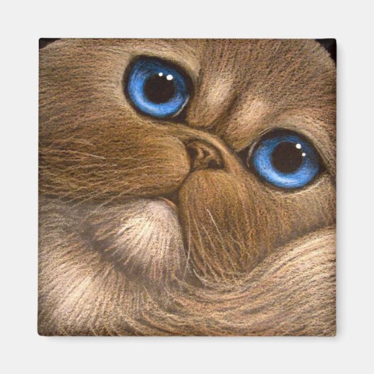 HIMALAYAN PERSIAN CAT Magnet (Vorne)