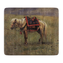 Himalayan Pony (Kleines Pferd) (Vasily Vereshchagi Schneidebrett