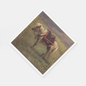 Himalayan Pony (Kleines Pferd) (Vasily Vereshchagi Serviette (Ecke)