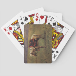 Himalayan Pony (Kleines Pferd) (Vasily Vereshchagi Spielkarten