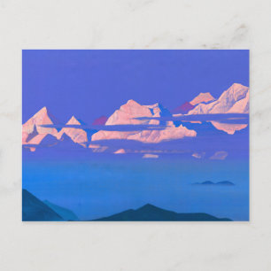 Himalayas, 1933 von Nicholas Roerich Postkarte