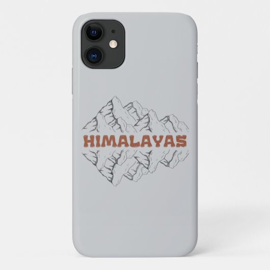 Himalayas Case-Mate iPhone Hülle (Rückseite)