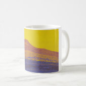 Himalayas (Gebirgskette) (von Nicholas Roerich) Kaffeetasse (VorderseiteRechts)