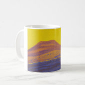 Himalayas (Gebirgskette) (von Nicholas Roerich) Kaffeetasse (Vorderseite Links)