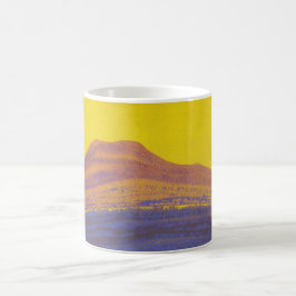 Himalayas (Gebirgskette) (von Nicholas Roerich) Kaffeetasse