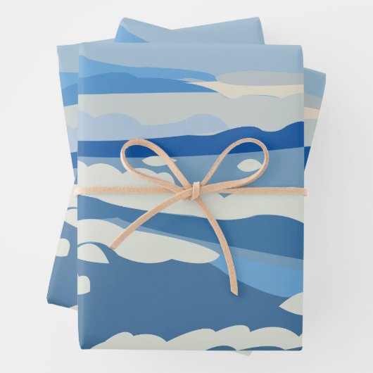 Himalayas Himalayan Mountains  Geschenkpapier Set (Beispiel)