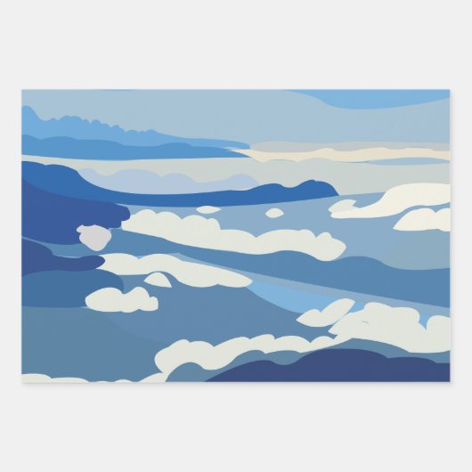 Himalayas Himalayan Mountains  Geschenkpapier Set (Vorderseite)