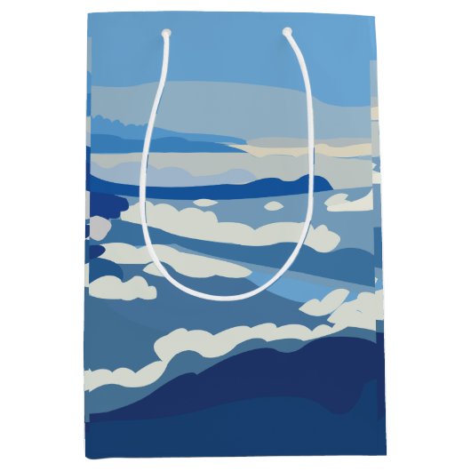 Himalayas Himalayan Mountains Mittlere Geschenktüte (Vorderseite)