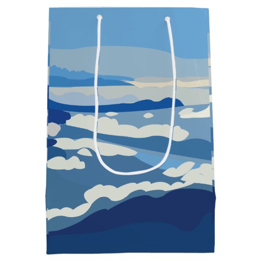 Himalayas Himalayan Mountains  Mittlere Geschenktüte (Rückseite)