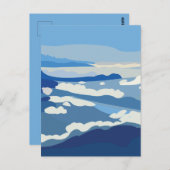 Himalayas Himalayan Mountains Postkarte (Vorne/Hinten)