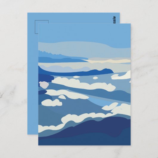 Himalayas Himalayan Mountains Postkarte (Vorne/Hinten)