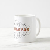 Himalayas Kaffeetasse (VorderseiteRechts)