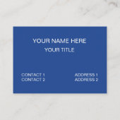 Himalayas Mountains Asia Travel Visitenkarte (Rückseite)