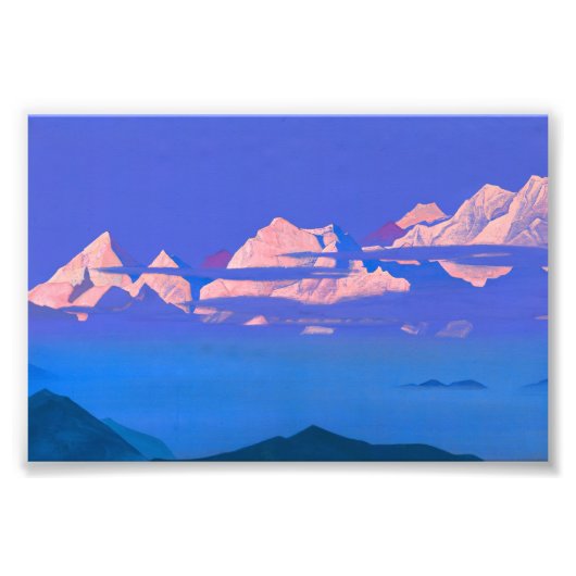 Himalayas von Nicholas Roerich Fotodruck (Vorne)