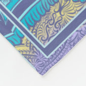 Himalgeometrie-Portal Fleecedecke (Ecke)