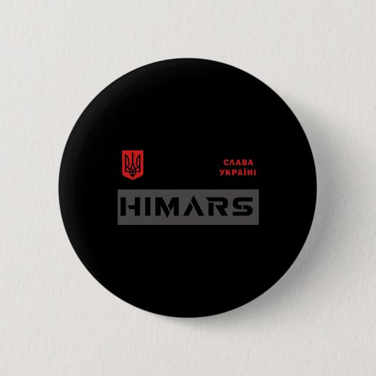 Himars-System Militärarmee Ruhm der Ukraine Button (Vorderseite)