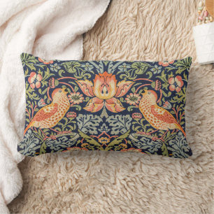 Himbeer-Dieb William Morris Rückenkissen Lendenkissen