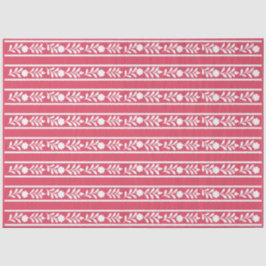 Himbeer-Knochen-Einlegearbeit-Blumenrand-Decoupage Seidenpapier