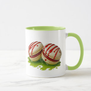 Himbeer Makkaroni Tasse
