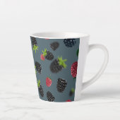 Himbeer-Muster 2 Milchtasse (Rechts)