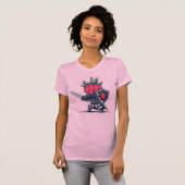 Himbeer-Ritter T-Shirt (Vorne ganz)