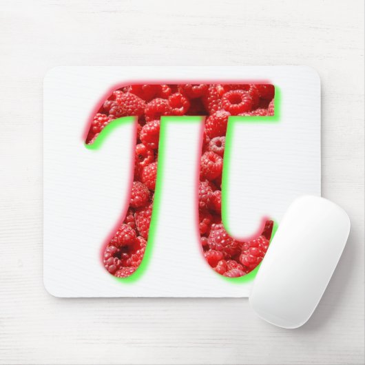 Himbeer- und PU-Symbol Mousepad (Mit Mouse)