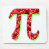 Himbeer- und PU-Symbol Mousepad (Vorne)