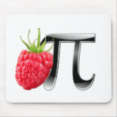 Himbeer- und PU-Symbol Mousepad (Vorne)