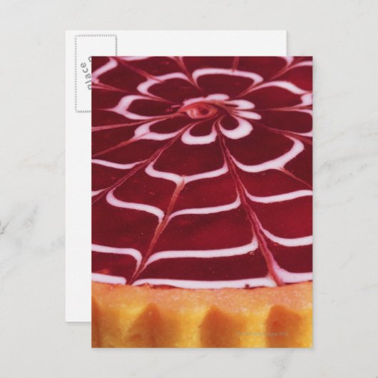 Himbeerart Postkarte (Vorne/Hinten)