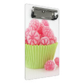 Himbeerbacken geschmackvolle mini klemmbrett (Schrägansicht)