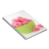 Himbeerbacken geschmackvolle notizblock (Rechte Seite)