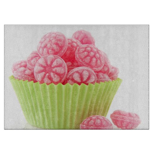 Himbeerbacken geschmackvolle schneidebrett (Vorderseite)