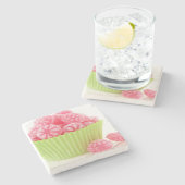 Himbeerbacken geschmackvolle steinuntersetzer (Seitenansicht)