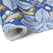 Himbeerbaum, William Morris Geschenkpapier (Rolleneckpunkt)