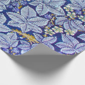 Himbeerbaum, William Morris Geschenkpapier (Ecke)